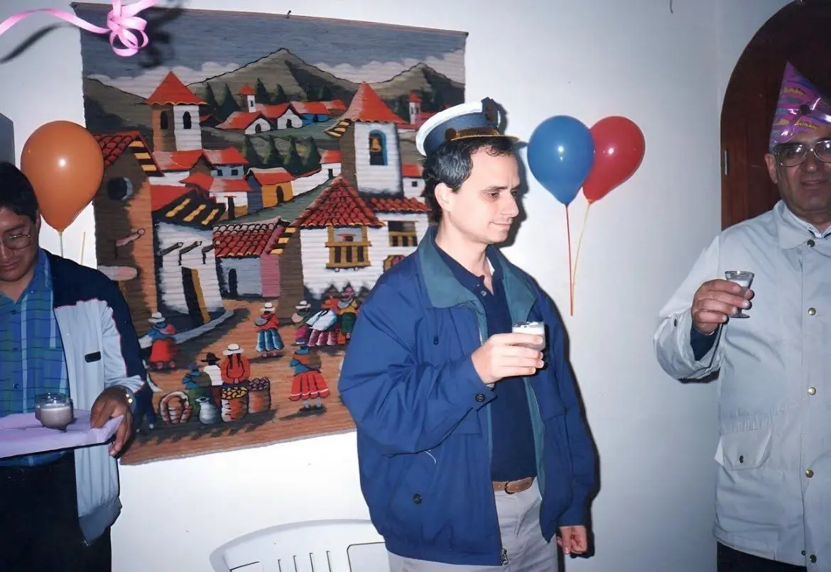 Robert Prevost at a gathering